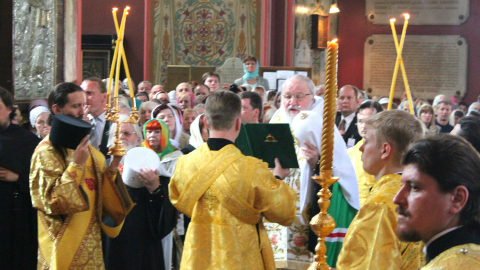Патриарх Кирилл в Таллине